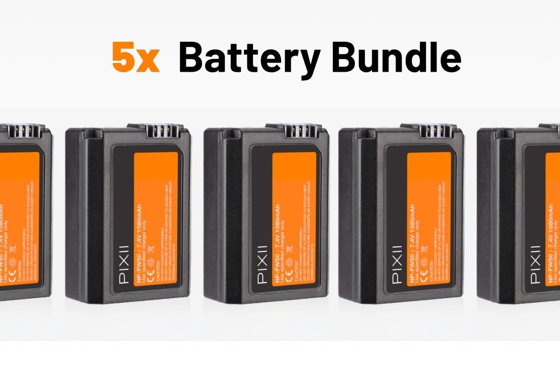 5-Pack Battery Bundle